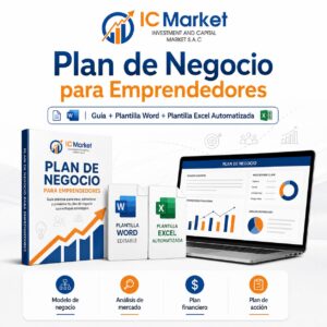 Plan de Negocio para Emprendedores - Guía + Plantilla Word + Plantilla Excel Automatizada