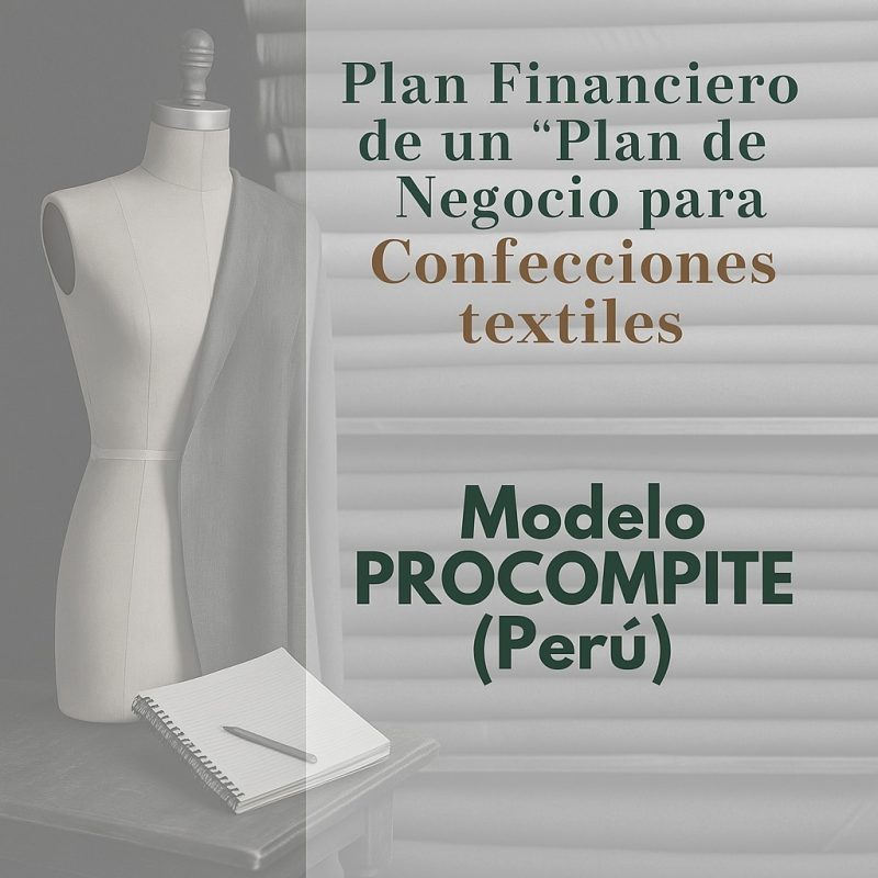 Plan Financiero Confecciones PROCOMPITE